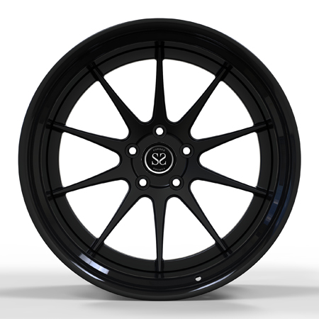 Super Concave Custom Wide 20x14 Polishing Forged Wheels Deep Dish For Corvette