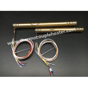 Mini Tubular Resistor Brass Coil Heaters 220 - 400V For Nozzle Heating