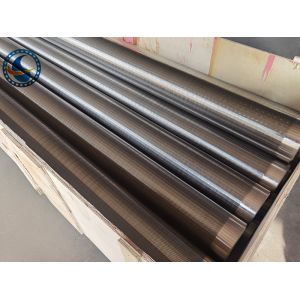 1.0mm Slot Wire Wrapped Pipe Full Welded Stainless Steel