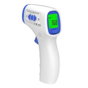 Mini Blue Color Non Contact Thermometer Infrared TF -600 Three Color Back Light