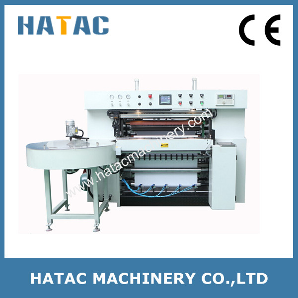 Automate Boarding Paper Bobbins Slitting and Rewinding Machine,Tax Paper Slitter