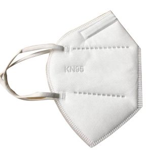 White Color KN95 Hygiene Face Mask For Personal Respiratory Protection
