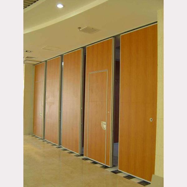 Durable Operable Handle Sound Proof Movable Partition Wall for Art Gallery