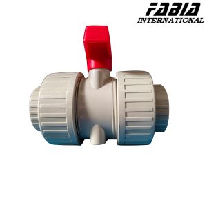 Quality Manual Double Command High Pressure Ball Valve PVC for sale