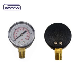 2" Economy Pressure Gauge Bottom Mount Argon Pressure Gauge