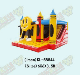 Amusement Park Inflatable Castles High Durability