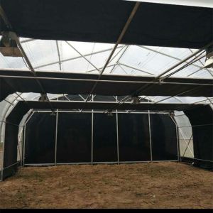 Single-Span Agricultural Greenhouse Mini Mushroom Greenhouse with Optional