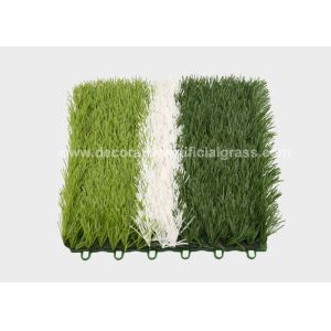 Self-Draining Artificial Grass Turf Permeable Backing Interlocking Grass Mats