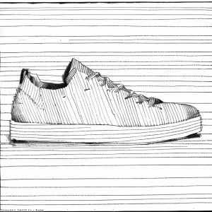 Flat Custom Men's Dress Shoes Synthetic Cloth Upper Material