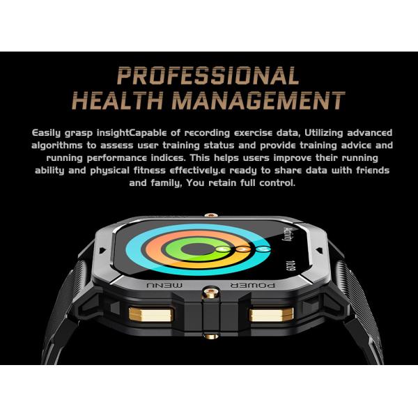 Men Call Outdoor Health C28 SmartWatch Heart Rate Monitor Waterproof Sports Fitness