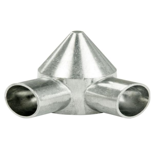 Bullet Caps Zinc coated Steel Or Aluminimum Made 2-3/8"/2.375"/60.3mm