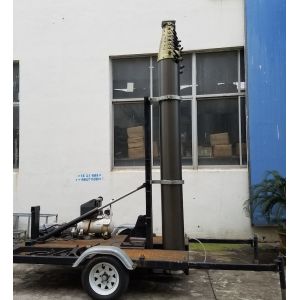 15m lockable pneumatic telescopic mast 400kg payloads NR-3300-15000-400L