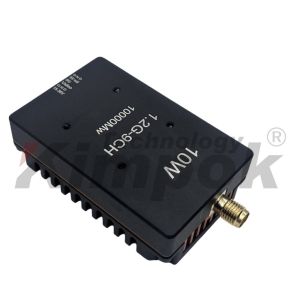 40km Long Range Wireless VTX 1.2Ghz 10W UAV Video Transmitter FPV VTX Video Link