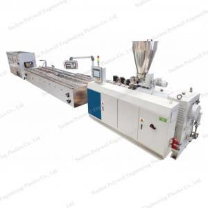 Quality WPC Wood PVC Profile Production Line Flooring Window Door Frame Extruder Machine for sale