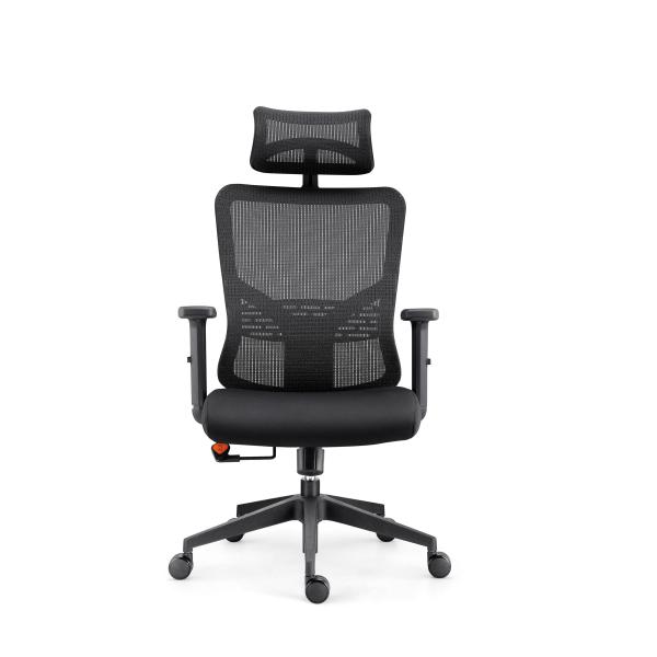 Buy Pneumatic Swivel Tilting Mesh Seat Office Chair Aluminum Metal at wholesale prices