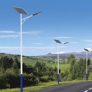 Solar Led Street Light Maintenance Free Acid Or Gel Battery Convenient In