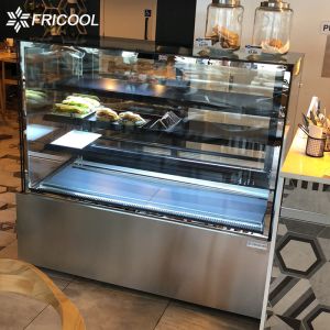 Refrigeration equipment cake showcase pastry display cooler with CE/ETL