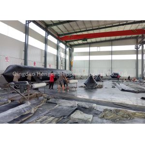 4-12 Layers Rubber Airbag Ship / Boat Launching Shipyard Docking
