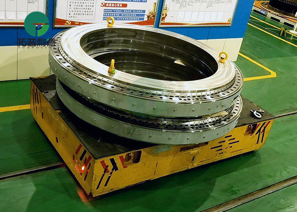 Large Capacity Battery Driven Steerable Towed Mold Transfer Truck With Remote Control