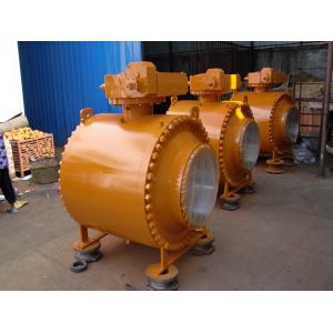 Double Isolation & Bleed Side Entry Trunnion Mounted Ball Valve