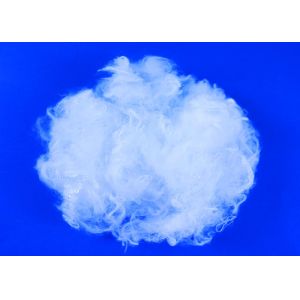 Filling Material Polylactic Acid Fiber , 6Dx64MM Pla Staple Fiber Chemical