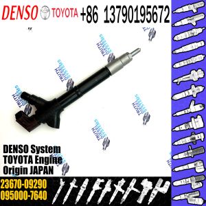 Rail Fuel Injector 095000-7640 23670-09290 For Toyota engine 095000-7640 23670