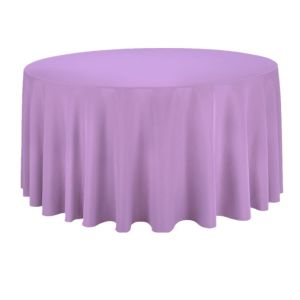 Best-selling Custom Printing PEVA Plastic Round Table Cloth For Banquet
