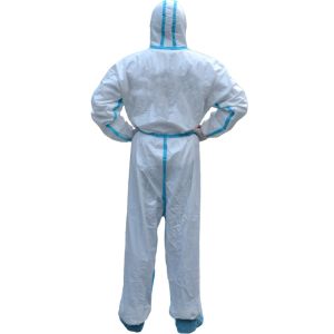 Fluid Resistant M Breathable Disposable Coveralls for Aviation Industry