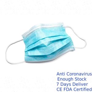 Hypoallergenic Disposable Non Woven Face Mask Dust Prevention / Sterilization