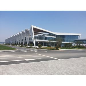 China Modern Steel Commercial Building With Security And Multi Purpose Function on sale