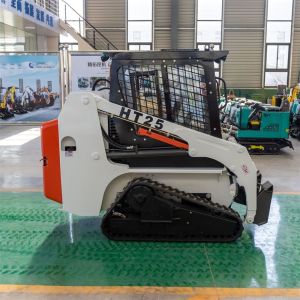 CE EPA Engine Mini Skid Steer Loader Articulated Wheel Loader 1300kg HT25