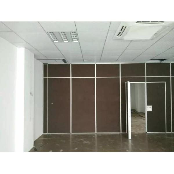 Foldable Floor to Ceiling Acoustic Room Dividers / Sliding Partition Wall Panels