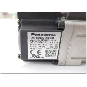 MSMD012G1S 3000 RPM Industrial Servo Motor Panasonic MINAS A5 Family