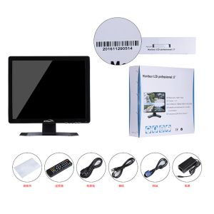 1024x768 15" Cctv Display Monitor