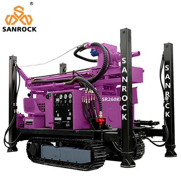 Buy Portable Water Well Drilling Rig Hydraulic Borehole Deep Water Well Drilling Equipment at wholesale prices