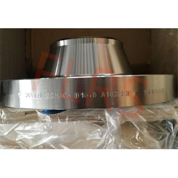 A182 F53 / UNS S32750 Welding Neck Raised Face Pipe Flange Super Duplex