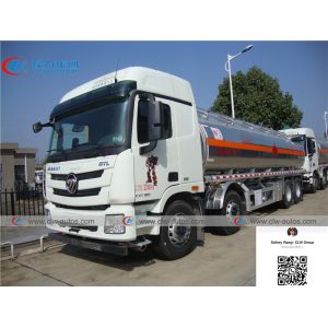 China Foton Auman 8x4 25000L 30000L Gasoline Tanker Truck on sale