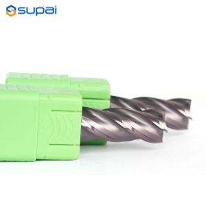 HRC60 Solid Tungsten Carbide End Mill 18x100mm Flat End Mill