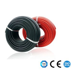 Quality 10mm2 Solar Cable 1000V AC 1.5KV DC XLPE Insulation 7.4mm OD for sale