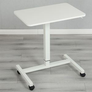 School Office Furniture Modern Design White Wooden Pneumatic Height Desk with