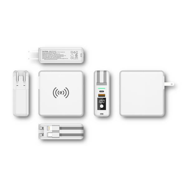 Cell Phone 15W Power Bank Qi Wireless Fast Charger