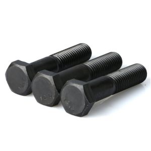 HDG Carbon Steel Hex Head Bolt 3/8 1/4 5/16 Manufacture Ansi Unc DIN 4.8 8.8 10