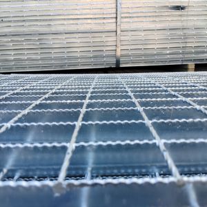 China Hdg Industry Platform Serrated Steel Grating Metal Carbon on sale