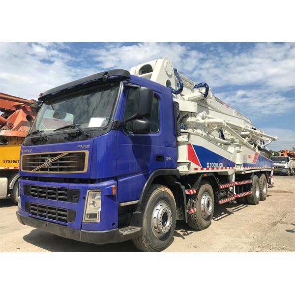 Buy 110 CUBIC Concrete Boom Truck Volvo Chassis ZLJ5420THB125-47 at wholesale prices