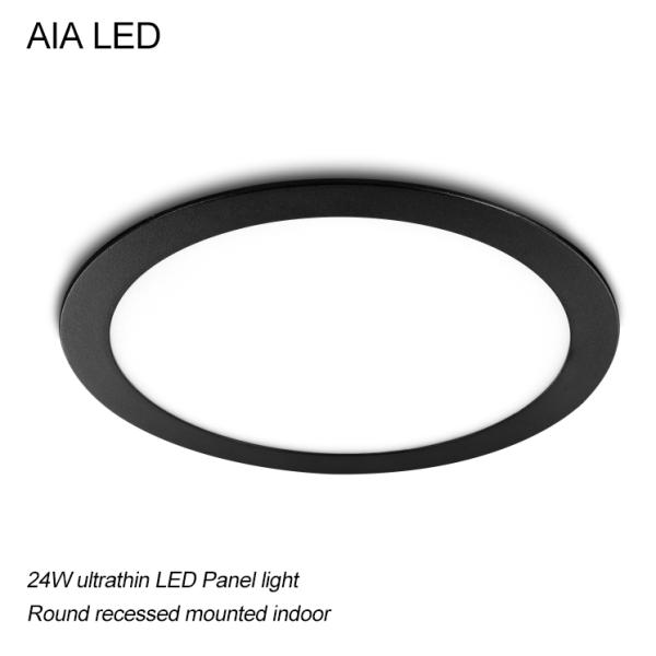 Indoor 24W aluminum ultrathin LED Panel light/LED ceiling light led downlight for home