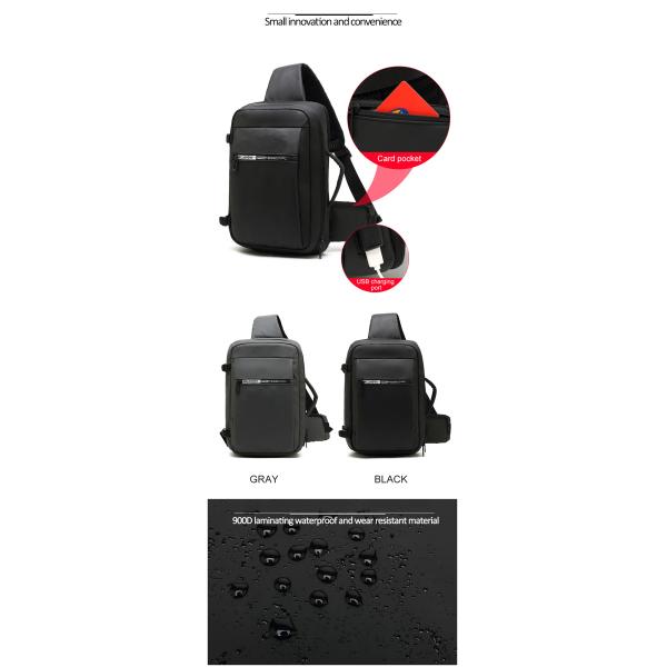 Crossbody Chest Sling Bags 10L