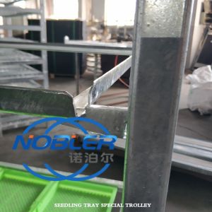 Removable Side Frame Danish Trolley Shelves Professional Flexible Design