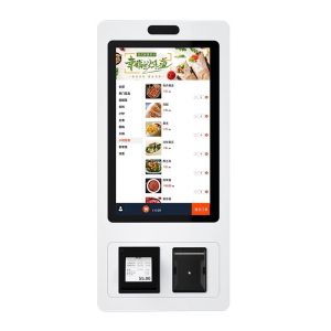 Compact Self-Ordering Kiosk with Integrated Thermal Label Printing