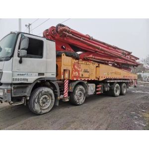 2014 56m Sy Concrete Pump on MB Truck Concrete Boom Pump with Feeding Height of