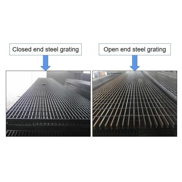 24 Foot Flat Bar Length Industrial Steel Grating Low Carbon Steel Light Duty